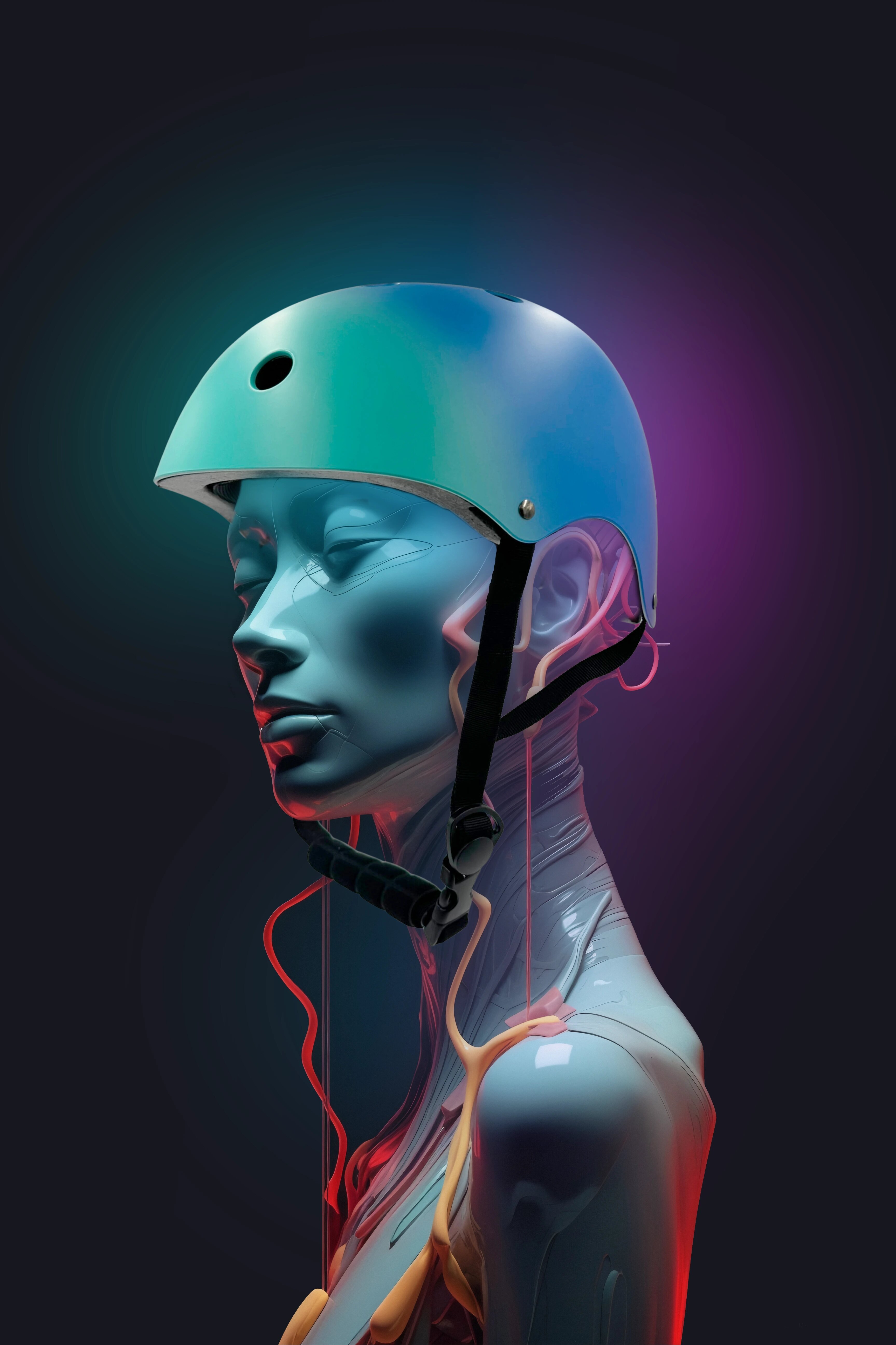 SKITT Dětská freestyle přilba NEXUS Edition, Rainbow lifestyle 1